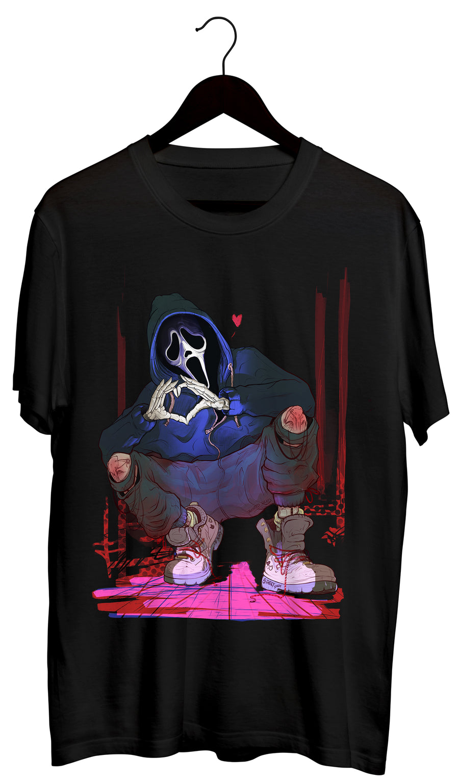 Ghostdaddy Front Print T-Shirt