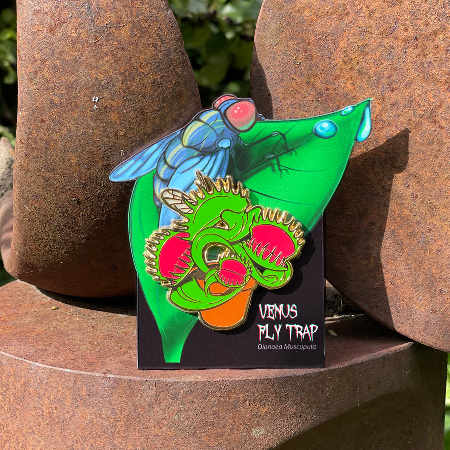 Venus Fly Trap Enamel Pin