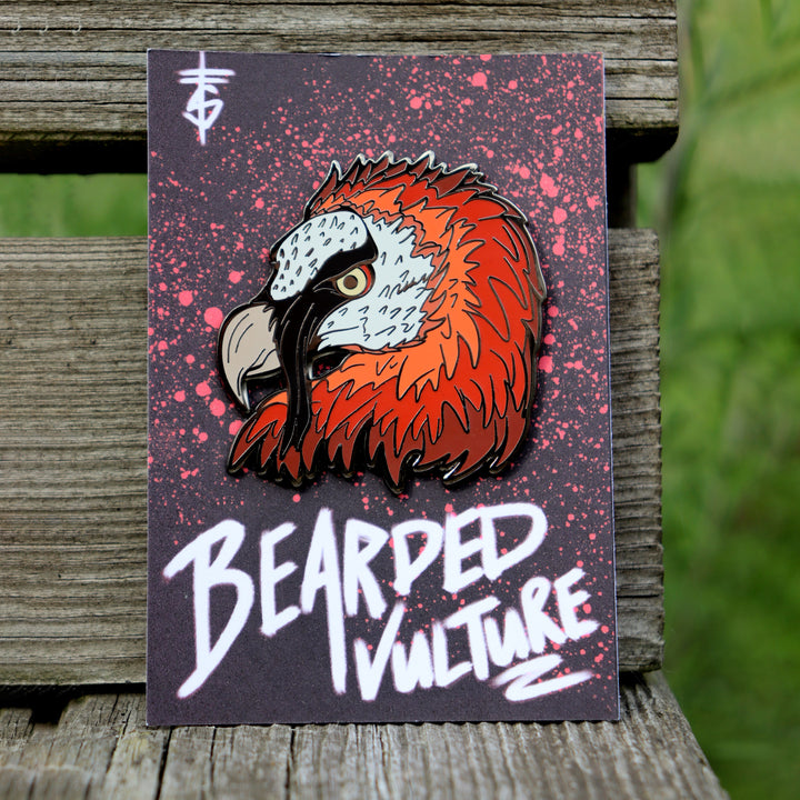 Bearded Vulture Enamel Pin