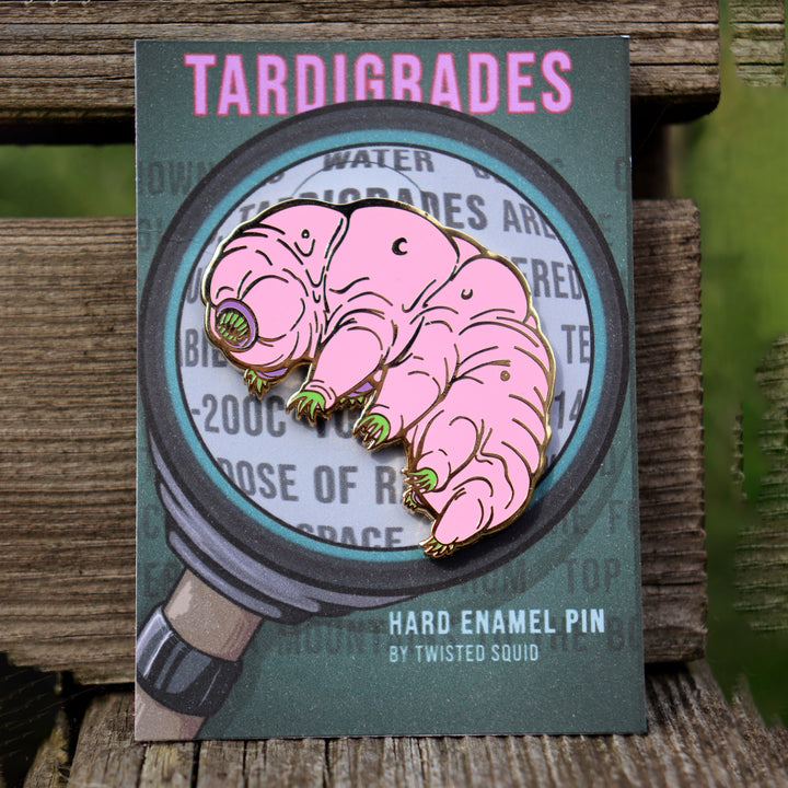 Tardigrade Enamel Pin